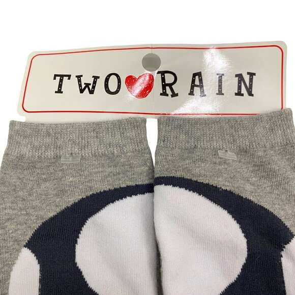 Two Rain Toad Get a Life Gray Socks Low Cut Stretch Womens Socks - Picture 3 of 5